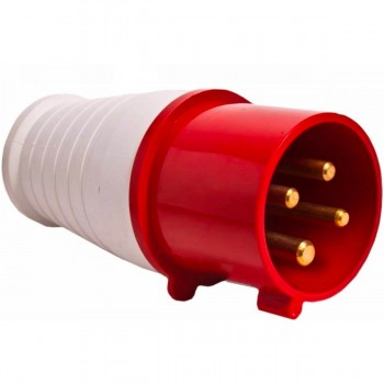 Fișa pentru cablu Kasan dreaptă portabilă TG-015 3P+N+E 16 A 220 V IP44