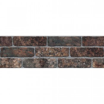 Gresie de fațadă Cersanit Baltazar Brown 185x598 mm maro