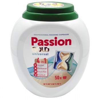 Капсулы для стирки Passion Gold Universal 4в1, 50 штук