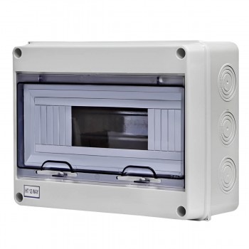 Tablou electric PANLIGHT 12 module, montaj exterior, IP65, din plastic, pentru automate