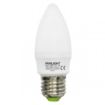 Bec LED PANLIGHT E27 7 W 480-520 lm 4000K 230 V PL CAP70274