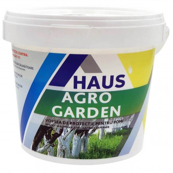 Краска защитная для садовых деревьев HAUS AGRO GARDEN 6 кг, белая