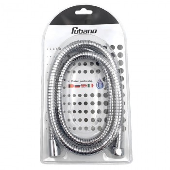 Furtun pentru duș Rubano 150 cm crom (Art. 48895)