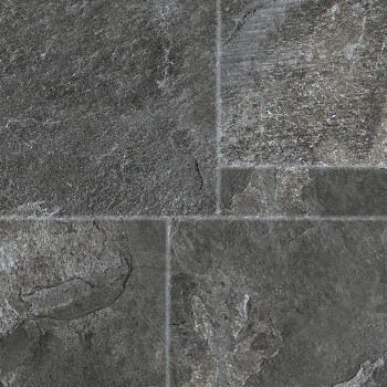 Керамогранит Cersanit Atlas Graphite Matt 42x42 см, графитовый матовый под камень, для пола и улицы