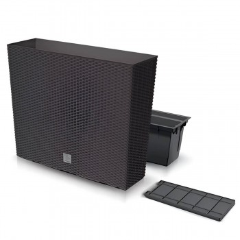 Горшок для цветов Prosperplast Rato Case DRC600T-440U, высокий, 580х180х498 мм, коричневый