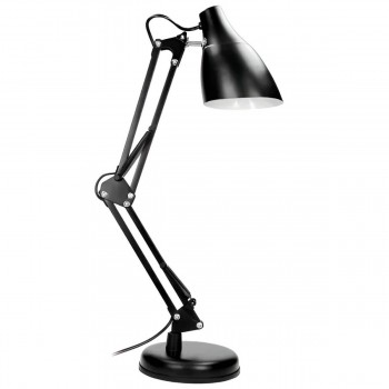 Настольная лампа ORNO DIAN черная, металл/сталь, E27, макс. 60 Вт, IP20 DL1B