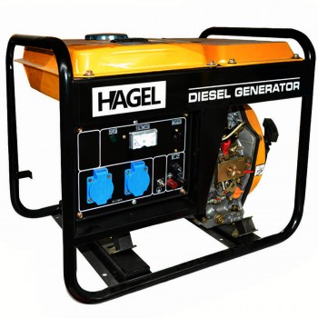 Генератор дизельный HAGEL 2200 CL 1.7 кВт AC 220В