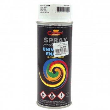 Эмаль аэрозольная Champion Color UNIVERSAL ENAMEL белый глянцевый 400 мл RAL 9003