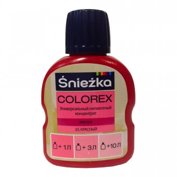 Coler Sniezka COLOREX roșu №23 0,1 l