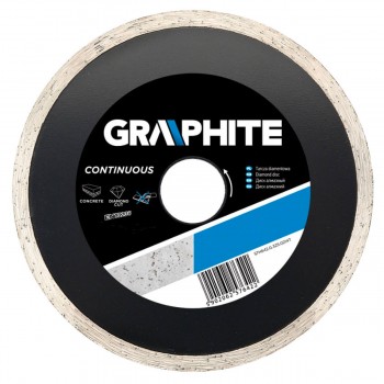Disc diamantat continuu 230 x 22.2 mm GRAPHITE 57H646