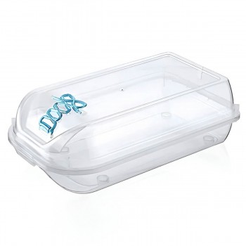 Container pentru încălțăminte TUFFEX TP384 36x22x14 cm transparent din plastic
