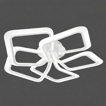 Люстра светодиодная потолочная 5 квадратов, белая, 220-230 В 59341/5 White