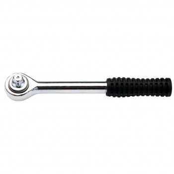 Ключ-трещотка Top Tools 1/2", 225 мм, 24 зуба, резиновая рукоятка 38D141