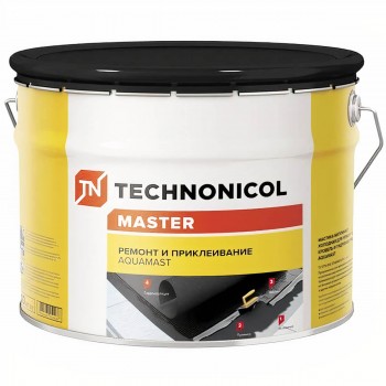 Mastic bituminos Technonicol AquaMast pentru reparație acoperiș 10 kg
