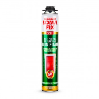 Spumă de montare profesională SomaFix S911 multifuncțională 750 ml