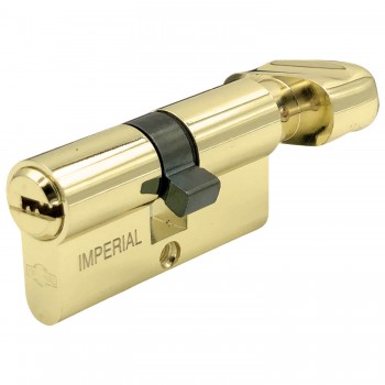 Цилиндр IMPERIAL 60 (30х30) мм ключ/вертушка, сатин