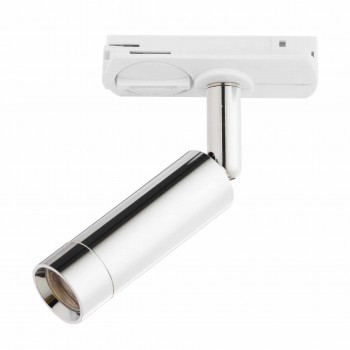 Трековый светильник светодиодный TK Lighting TRACER 1-фазный, 3 Вт, 4000 K, 270 лм, белый-хром, IP20 (Арт. 3383)