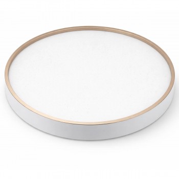 Светильник потолочный светодиодный 48 Вт, круглый, с золотым ободом C-1/0340