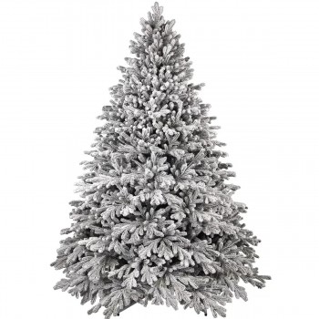 Искусственная елка Brad Acasă Safir QC369, 2 м, PVC+PE, 3D, диаметр 150 см, подставка металл