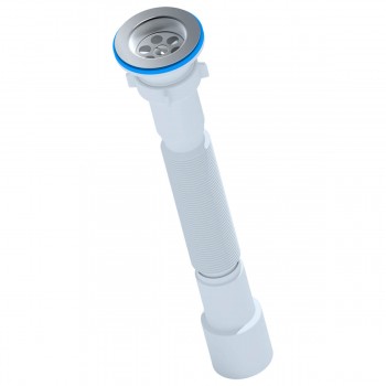 Сифон гофрированный для мойки Ani Plast G106 1 1/2" х 40/50 мм (длина 396-806 мм)