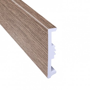 Plintă din duropolimer HDPS Arbiton STIQ XL Stejar Silves 290 STX810 WOOD, 80 x 15 mm, 2200 mm