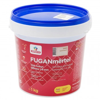 Chit pe bază de ciment Supraten FUGANmertel Crem (1 kg)