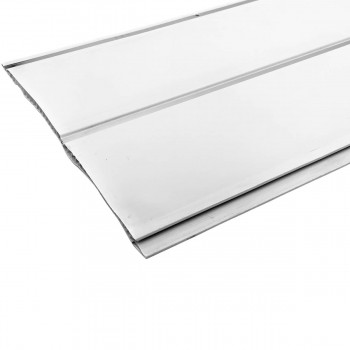 Вагонка ПВХ 200х5950х6 мм 2200-SILVER серебрянный 1,19 м2