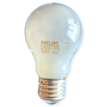 Bec incandescent Philips A55 100 W 1340 lm E27 pară 230 V mat