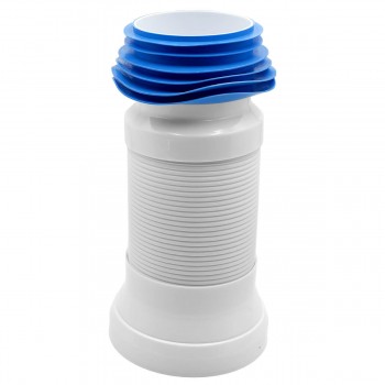 Scurgere, gofră pentru closet, WC GUCLU PLASTIK 500 mm, d.100 mm (Art. 4101)