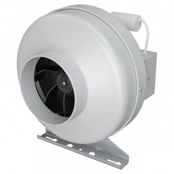 Ventilator de tip canal centrifugal ERA PRO CYCLONE D125 mm, carcasă din plastic