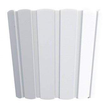 Горшок для цветов Prosperplast Boardee Basic DDE200-S449 3.9 л, 19.9х17.9 см, пластиковый, белый