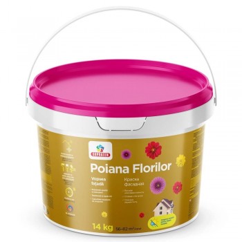 Vopsea emulsie de fațadă Supraten Poiana Florilor bază albă 14 kg