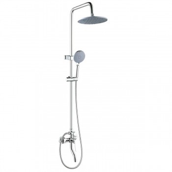 Sistem de duș AquaFix 146 cu baterie, crom