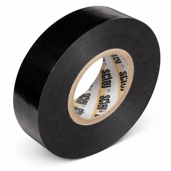 Bandă izolatoare PVC Scley 19 mm x 20 m neagră