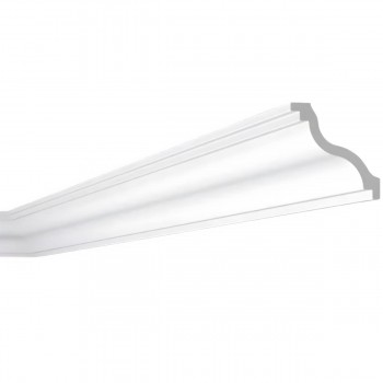 Plintă pentru tavan NMC LX-165, 100x100x2000 mm, polistiren extrudat