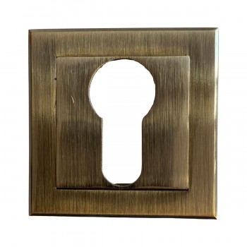 Rozetă MPN SKT-R09 pătrată bronz (Art. 42966)