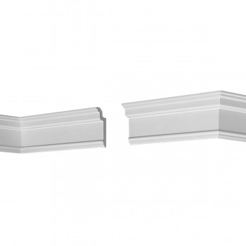 Plintă pentru tavan De-Baghet P 13 30/80, 30x80x2000 mm, polistiren XPS