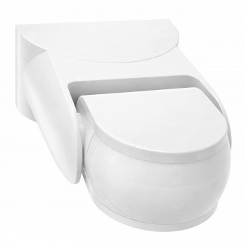 Senzor de mișcare exterior de perete LuminaLED ES-P16AN PIR 1200W IP65 alb