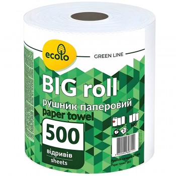 bumazhnye-polotenca-ecolo-big-roll-belye-2-slojjnye-1-rulon