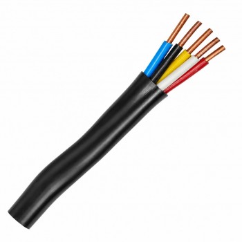 Кабель силовой ВВГнг 5х6 мм2 TEHELECTRO-SV, медный, 5 жил, ПВХ, 660 В
