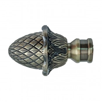 Cap Dekora Prestige 25 Cedro pentru galerii 25 mm Antik (2 bucăți)
