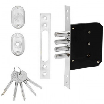 Замок врезной под крестовой ключ 3M SERRATURE S.P.A 189-4MF 5KEYS 5 ключей