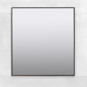 Oglindă pentru baie Bayro Modern dreptunghiulară 700x800 mm, antracit, versiunea 3