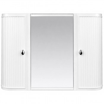 Dulap cu oglindă pentru baie Berossi Hilton Premium suspendat, plastic, alb, 732x550x146 mm HB33501
