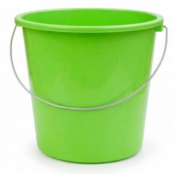 Găleată din plastic Berossi 5 l cu mâner metalic, verde salată ИК09938000