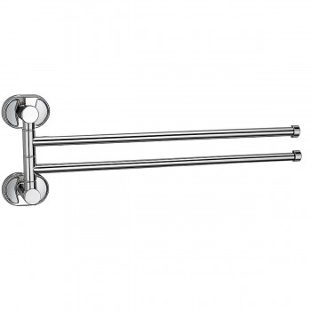 Suport pentru prosop dublu crom din metal Brimix B1212