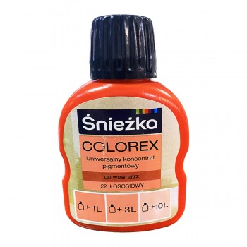 Coler Sniezka COLOREX roșu-portocaliu №22 0,1 l