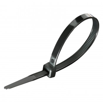 Colier Panlight 300x5 din nailon negru (100 bucăți)
