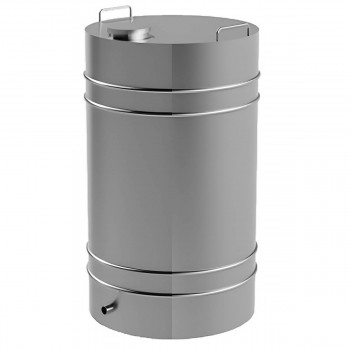 Бочка для вина INOX PLUS 250 л, d140 мм, круглая