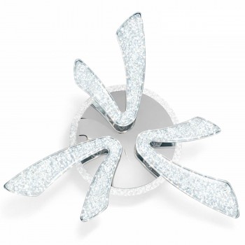 Люстра светодиодная потолочная, 3 плафона, хром, современная, 220-230 В, IP20 6001-3Z CR